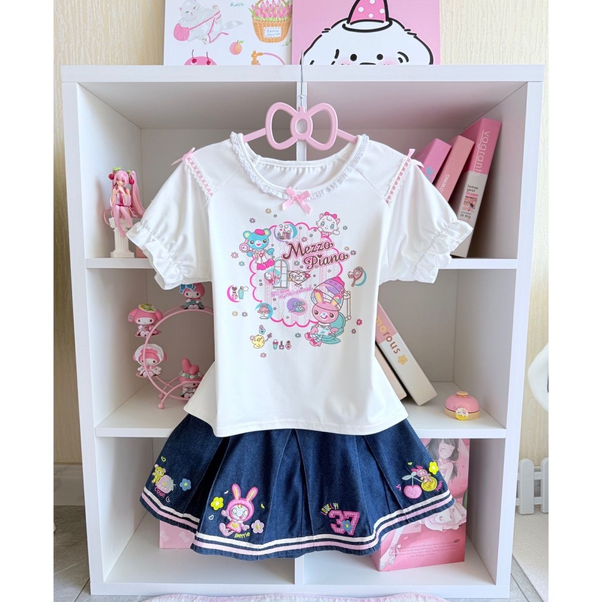 Summer Japanese Clothing - Japanese Sweet Skirt Sets Summer New
