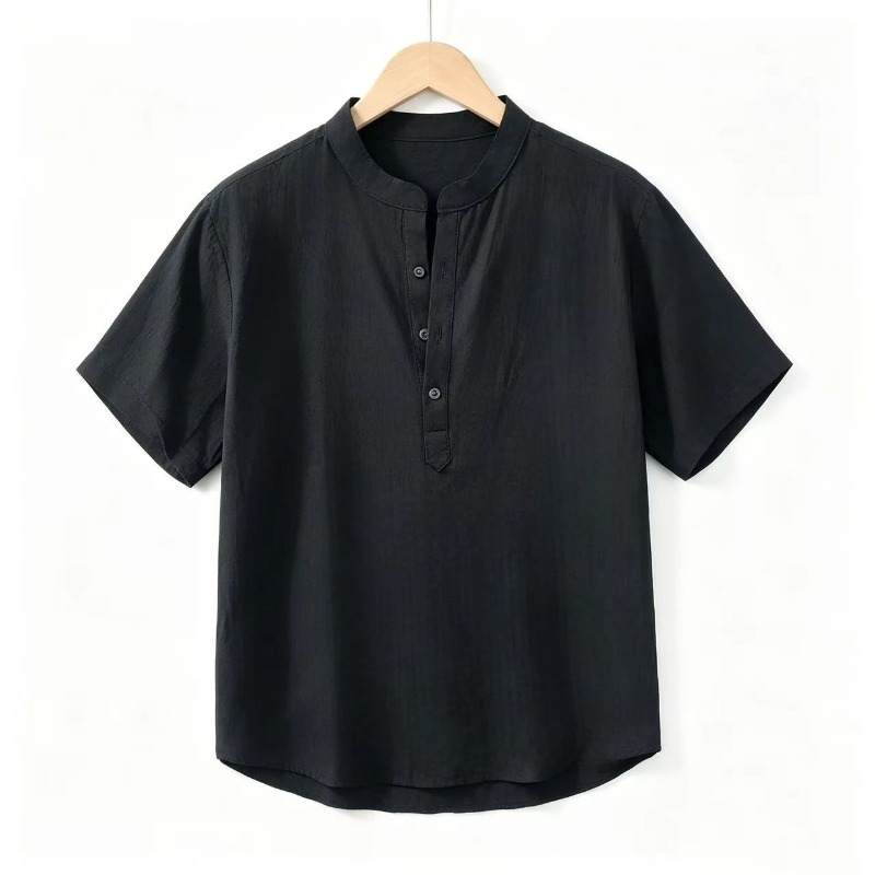 Summer Clothing Guys - Summer Thin Short-sleeved Shirts Men Japanese