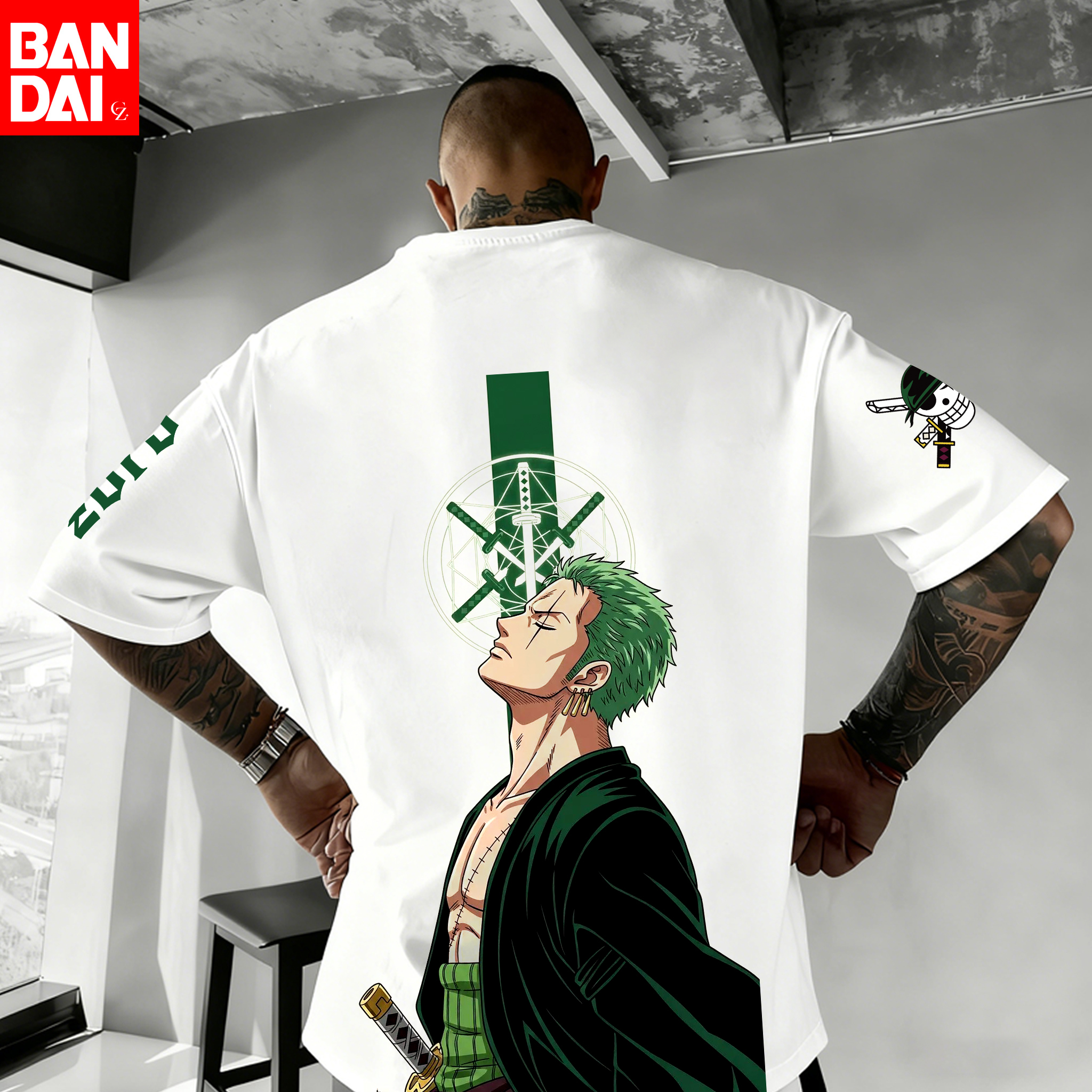 Summer Green Clothing - One Piece 2026 Summer Men Streetwear
