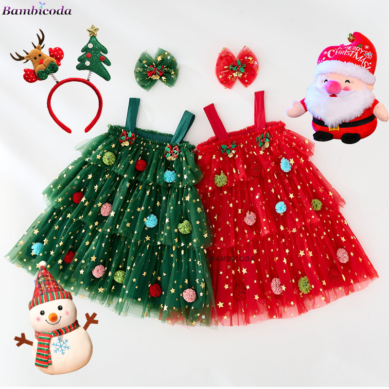 Summer Green Clothing - Girls Xmas Dress Green Elf New
