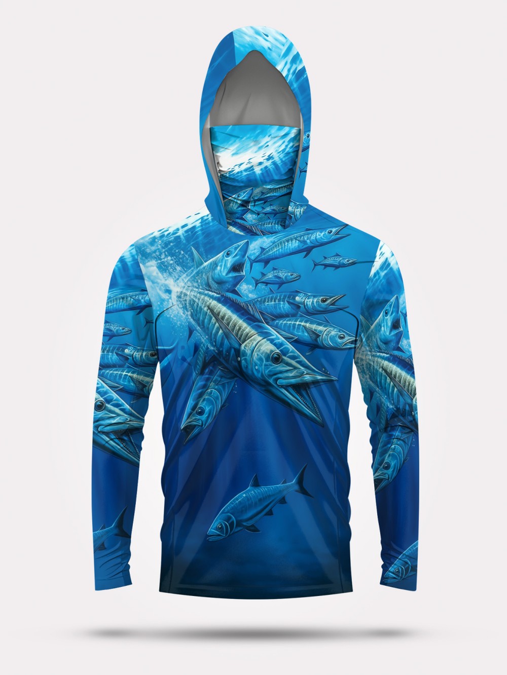 Summer Clothing Guys - Men's summer fashion fish school print