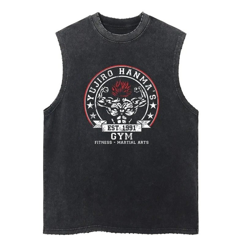 Vintage Summer Clothing Men - Baki Men and Women Washed Old