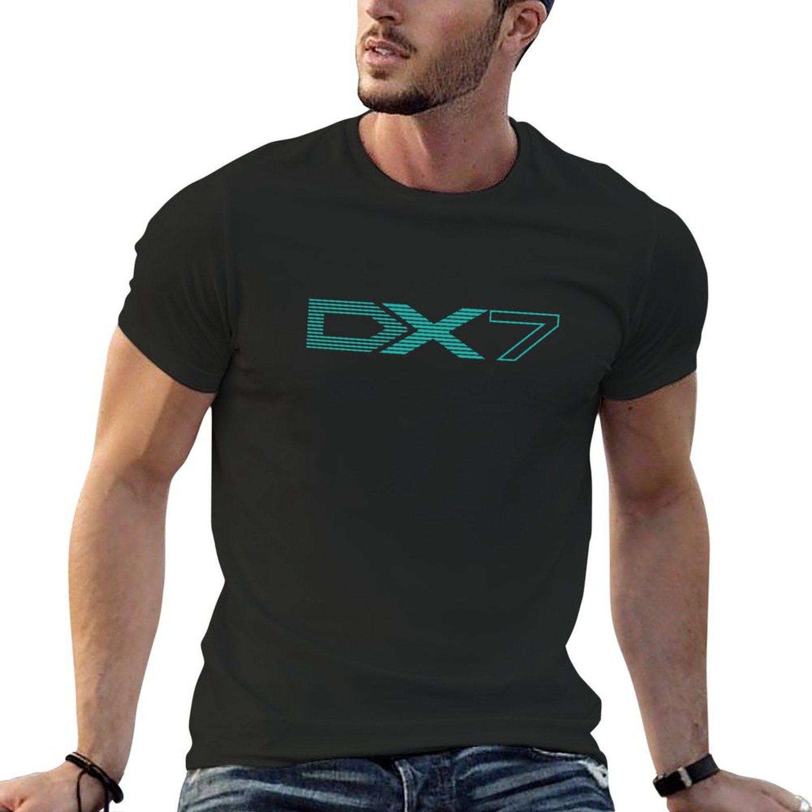 Summer Clothing Essentials Men - Legendary Synth DX7 T-Shirt essential t