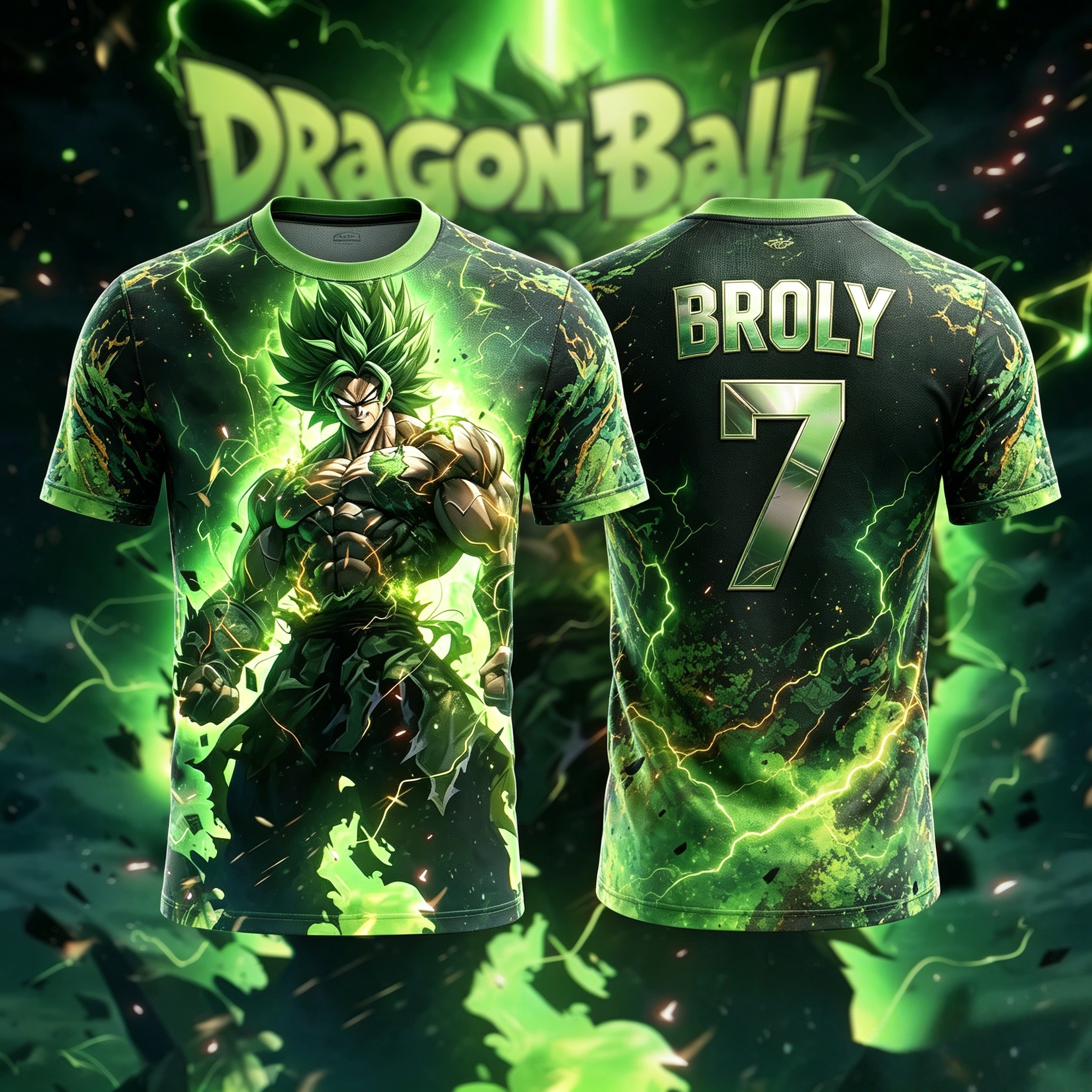 Summer Green Clothing - Dragon Ball 2026 Summer New Product