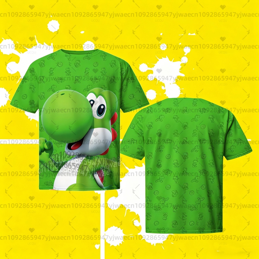 Summer Clothing Petite - 2026 men Super Mario Bros. Yoshi
