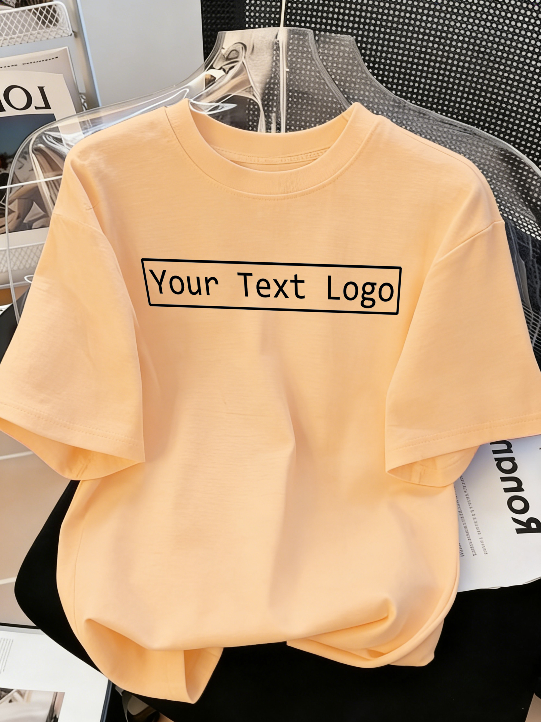 Summer Clothing Model - Customized Personalized Your Text Logo Female