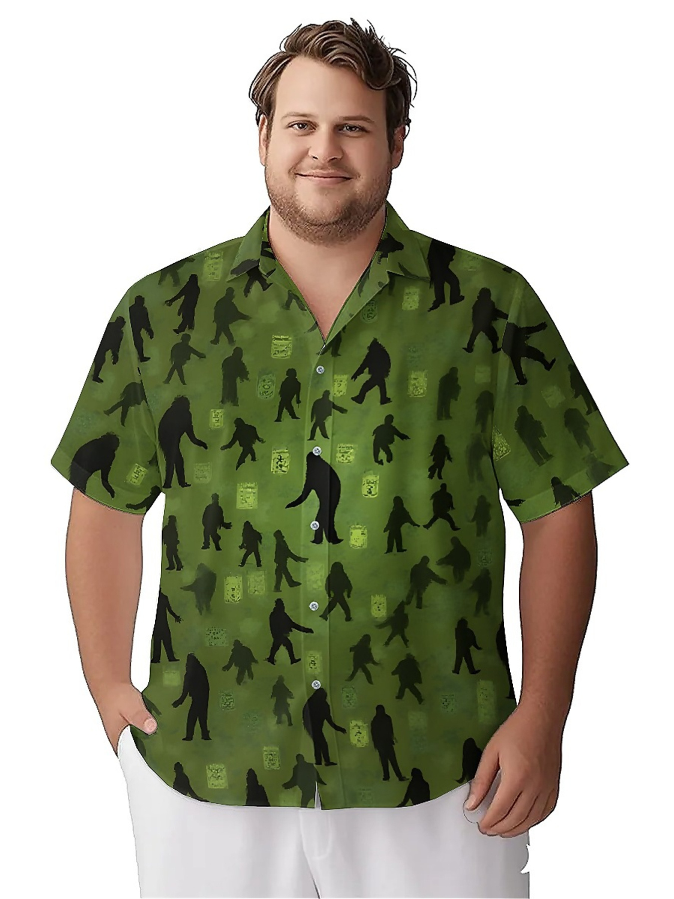 Men's Plus Size Hawaiian Shirt - Summer Clothing Patterns のレビューと価格