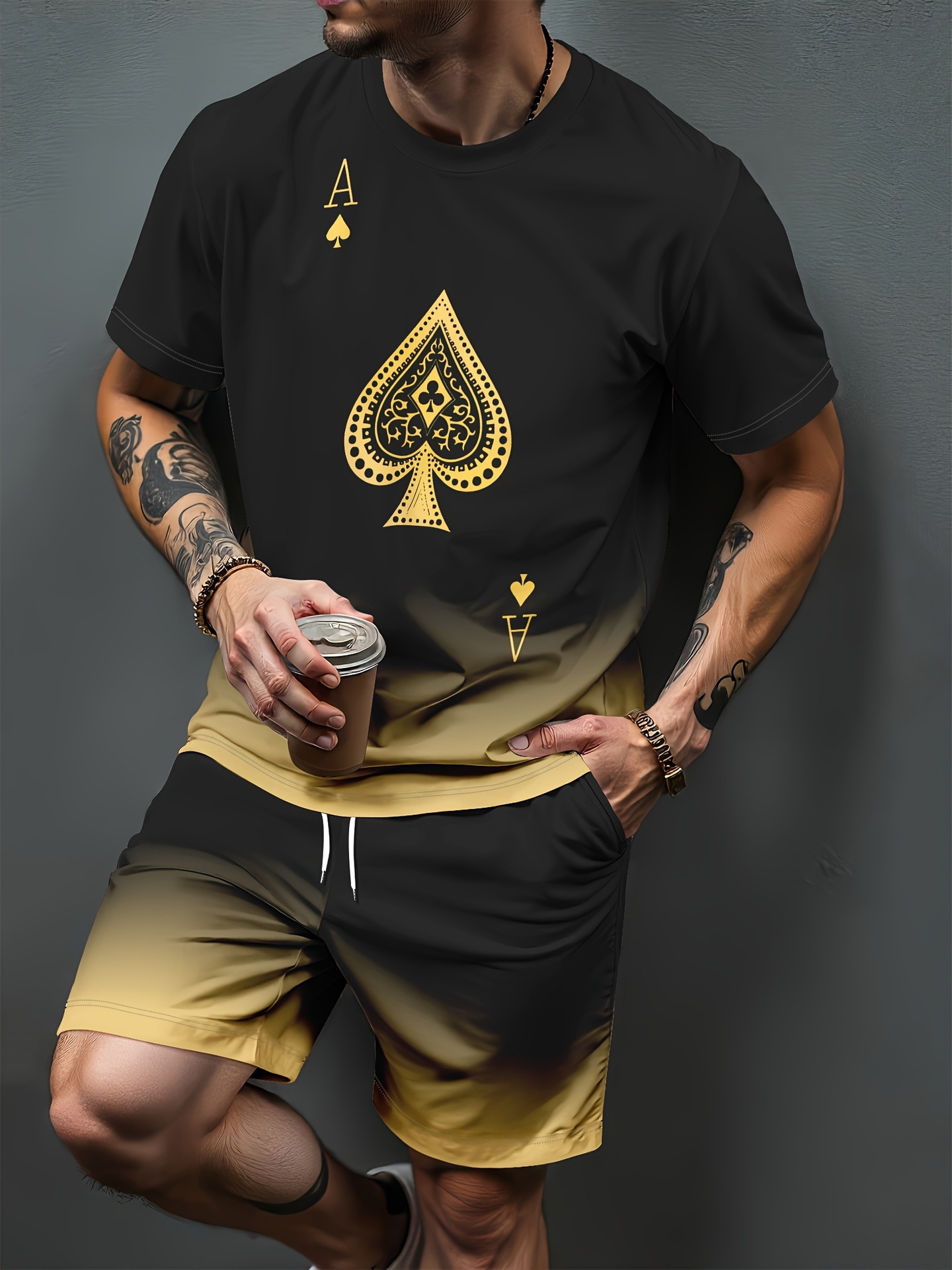 Gradient Letter Pattern 3D Pri - Summer Clothing Patterns のレビューと価格