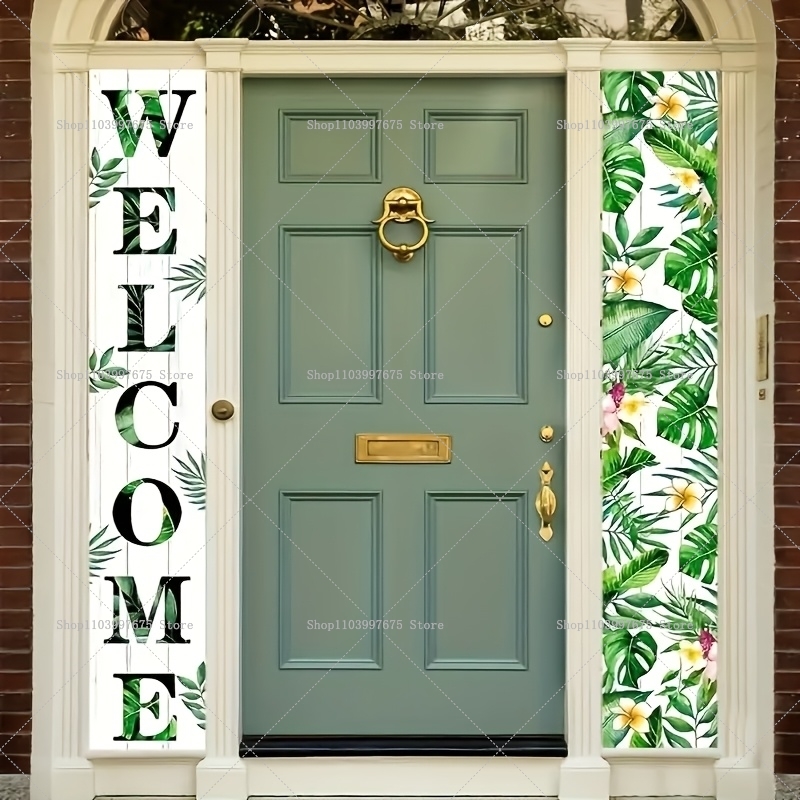 2D Welcome Summer Door Banners - Summer Clothing Banner のレビューと価格