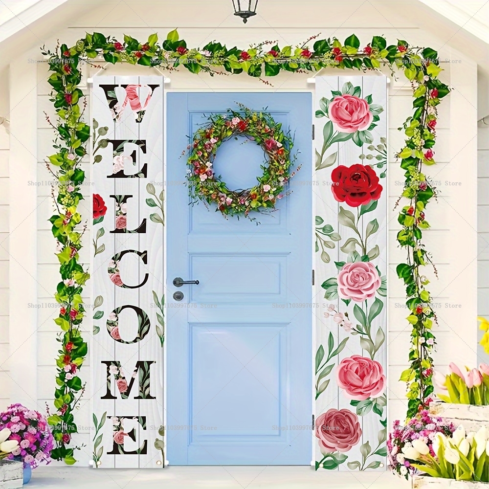 2D Welcome Summer Door Banners - Summer Clothing Banner のレビューと価格