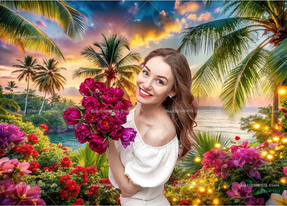Beach Ocean Backdrops Summer H - Summer Clothing Banner のレビューと価格