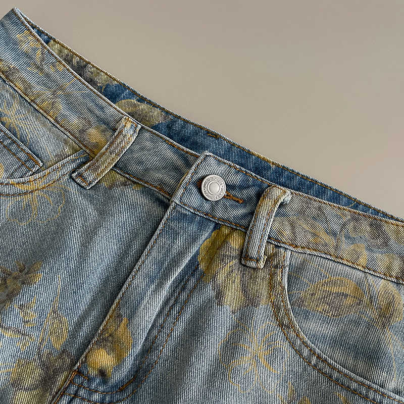Elegant Women Denim Skirt Yell - Soft Summer Yellow Clothing のレビューと価格