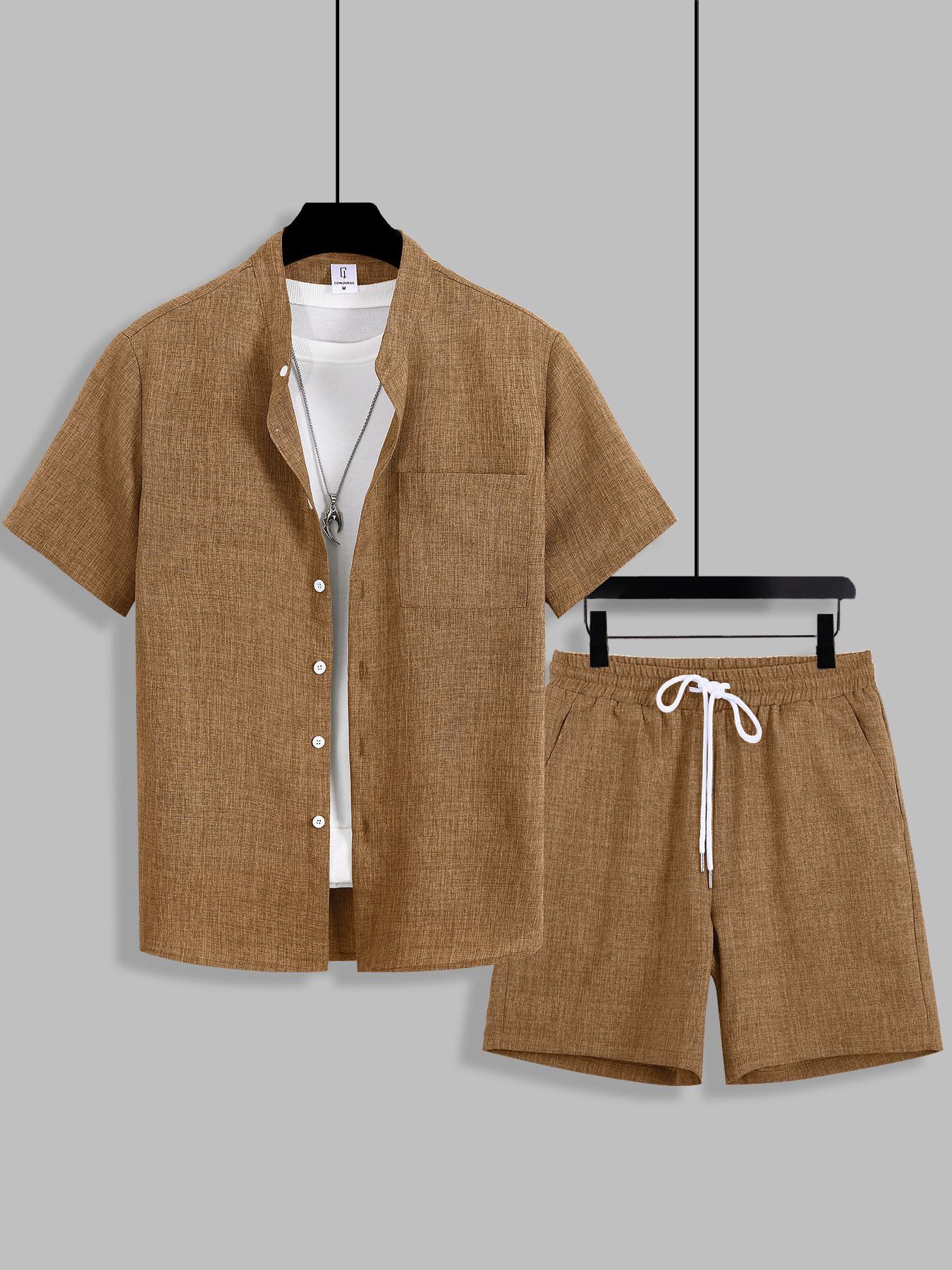 Summer Men's Cotton Linen Text - Summer Clothing Guys のレビューと価格