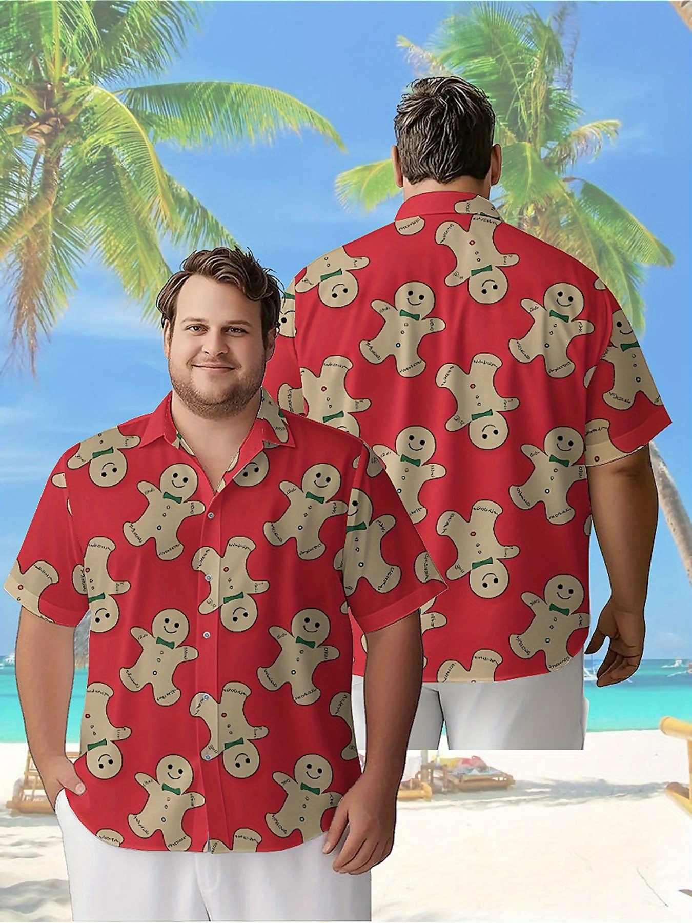 Men's Plus Size Hawaiian Shirt - Summer Clothing Patterns のレビューと価格