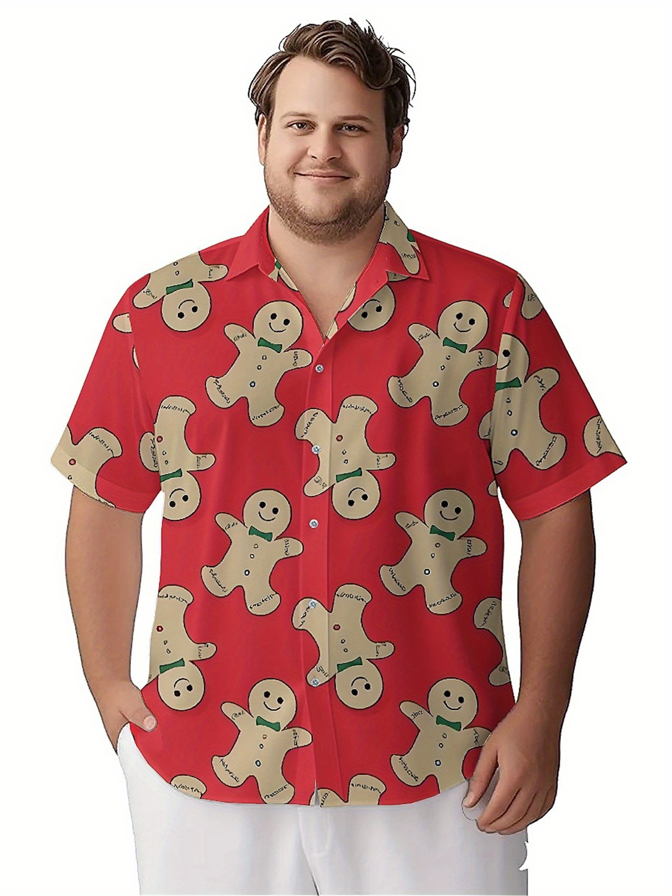 Men's Plus Size Hawaiian Shirt - Summer Clothing Patterns のレビューと価格