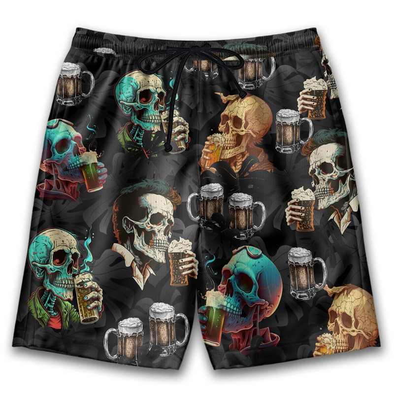 Funny Beer 3D Print Hawaiian B - Summer Holiday Clothing Women のレビューと価格