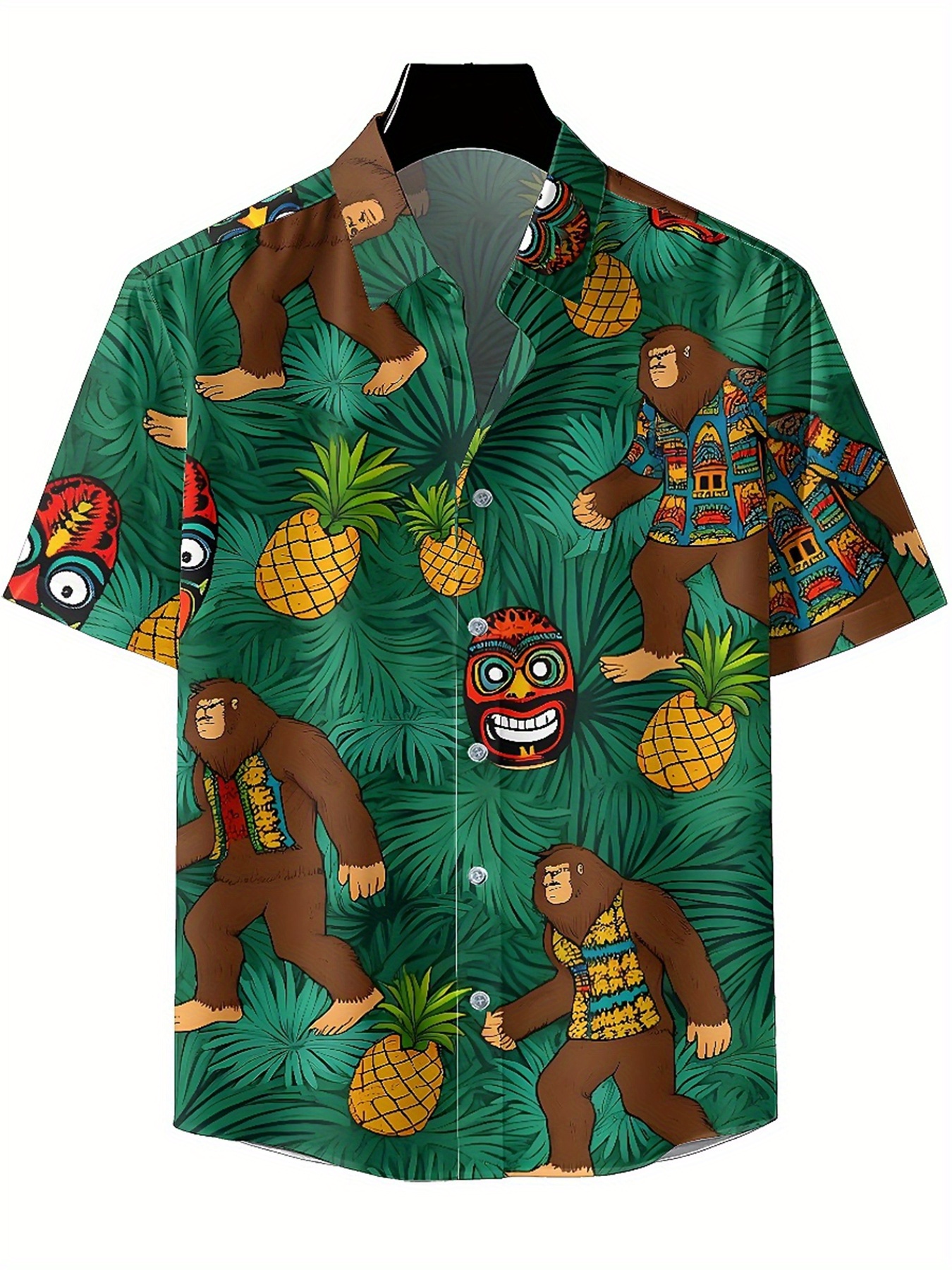 Men's Plus Size Hawaiian Shirt - Summer Clothing Patterns のレビューと価格