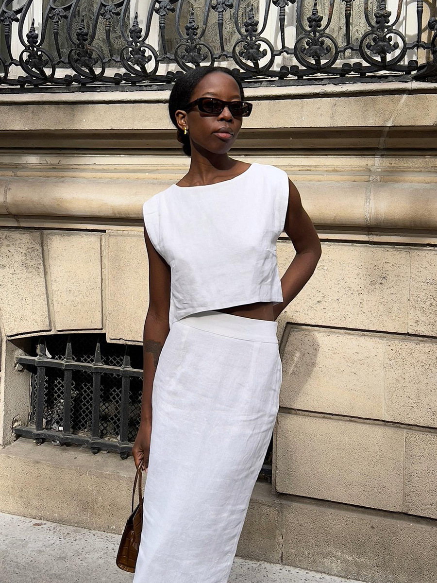 Bornladies Cotton Linen Vest H - Summer Linen Clothing For Women のレビューと価格