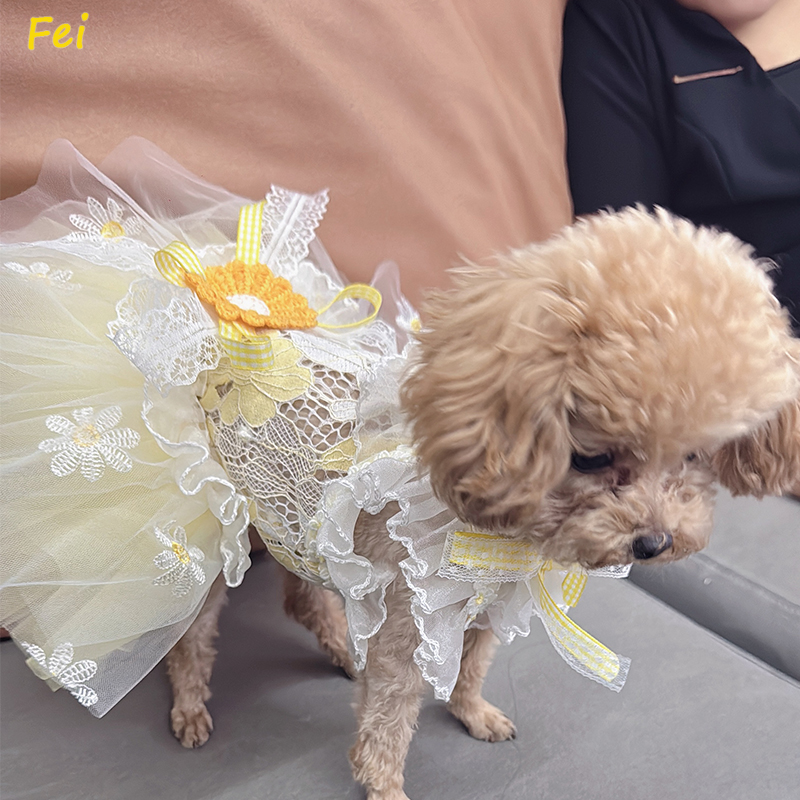 Summer Yellow Daisy Flower Pet - Soft Summer Yellow Clothing のレビューと価格