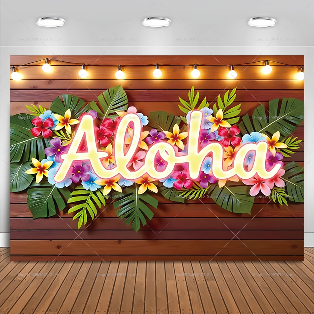 Summer Hawaiian Beach Backdrop - Summer Clothing Banner のレビューと価格