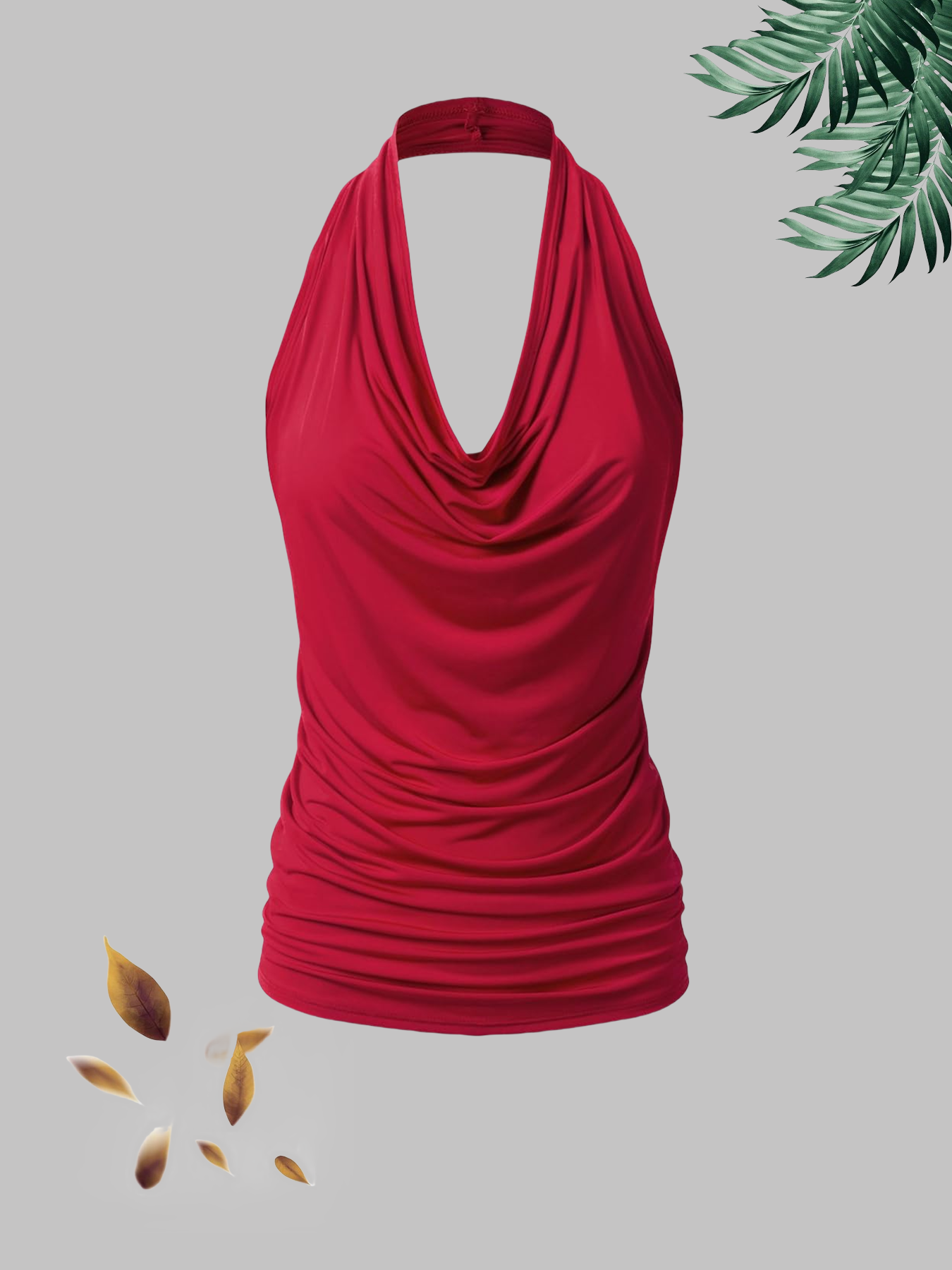 Plus Size 3 Pack Halter Neck C - Halter Neck Top のレビューと価格