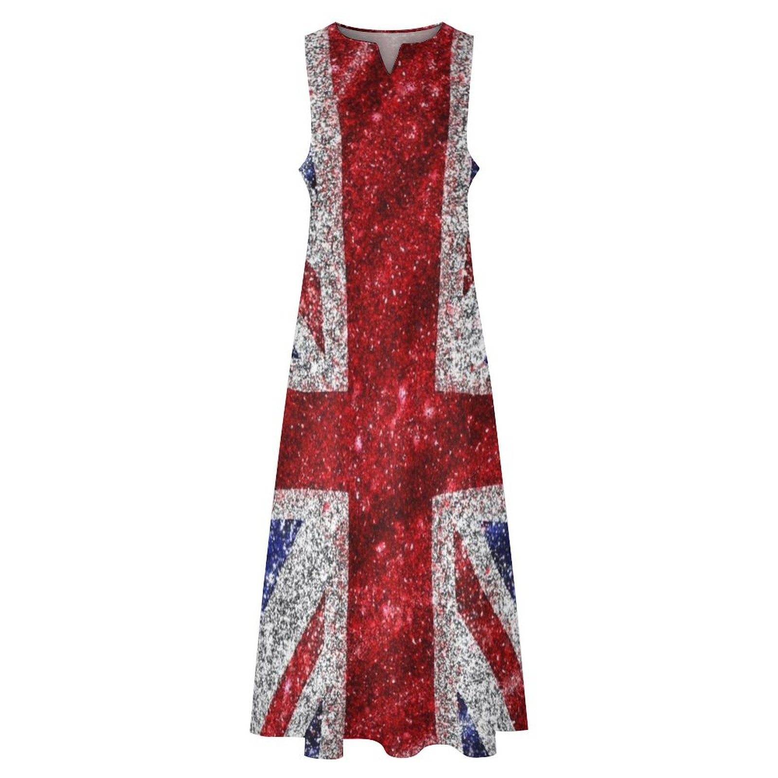 Faux Glitter Union Jack Flag U - Womens Summer Clothing Uk のレビューと価格