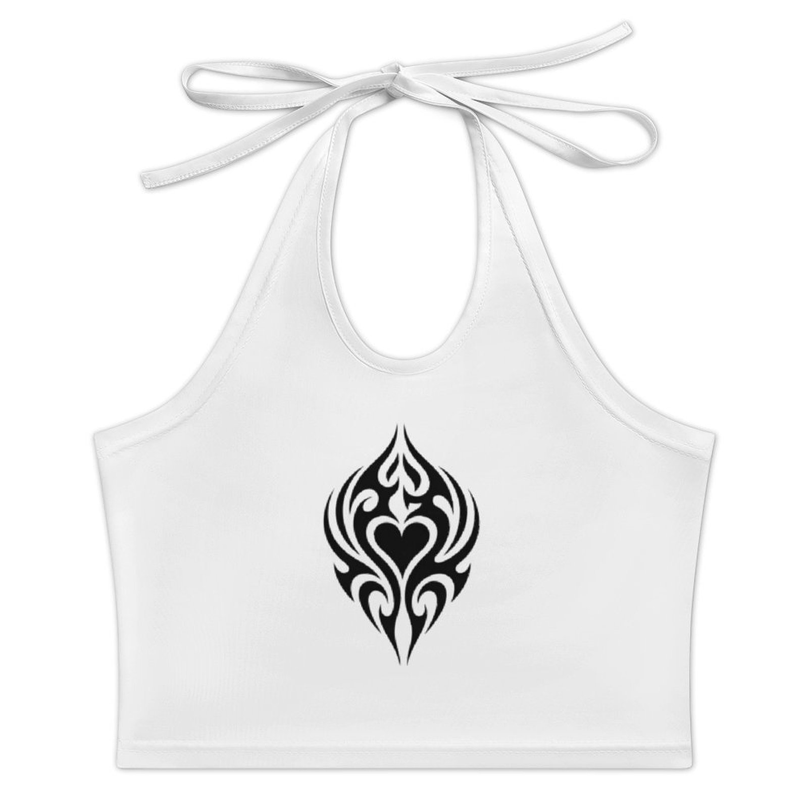 Women Halter Top Backless Scro - Halter Neck Top のレビューと価格