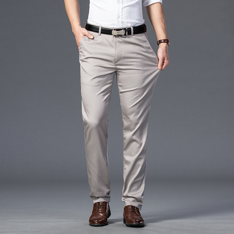 Summer Thin Men's Slim Suit Pa - Summer Green Clothing のレビューと価格