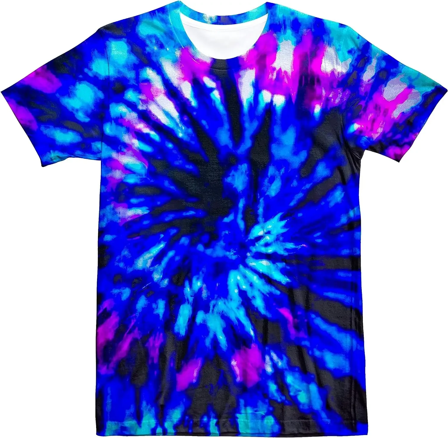 Unisex Retro Tie Dye t shirt f - Summer Clothing For 60 Year Old Woman のレビューと価格