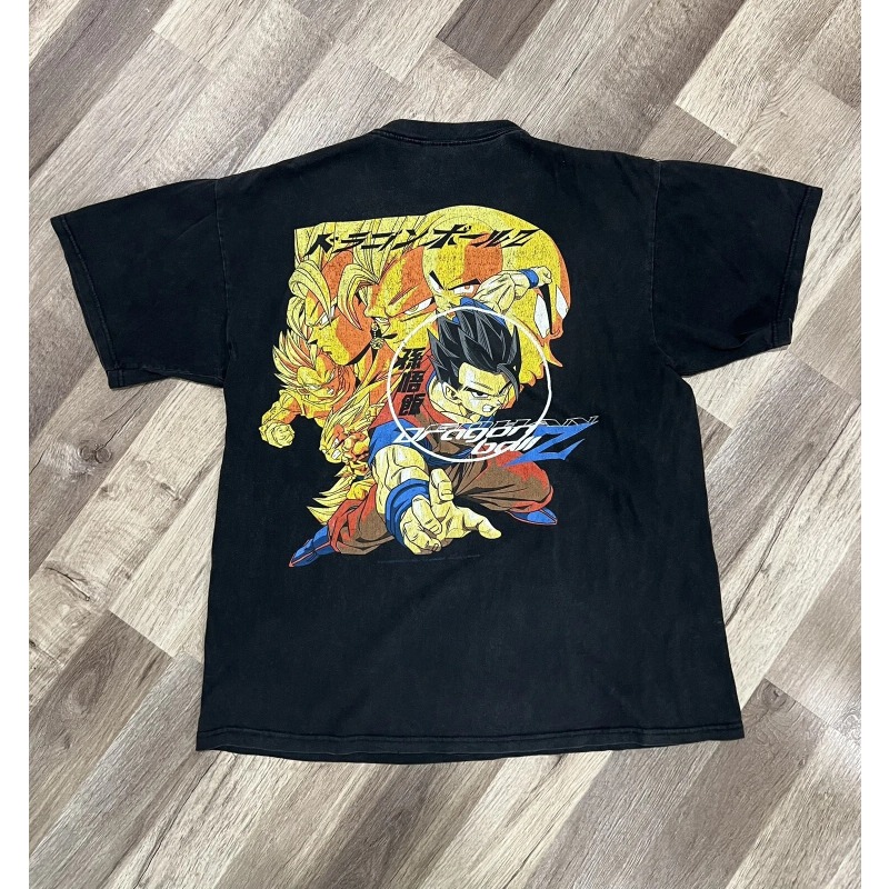 2026 Summer Dragon Ball Z T-Sh - Vintage Summer Clothing Men のレビューと価格