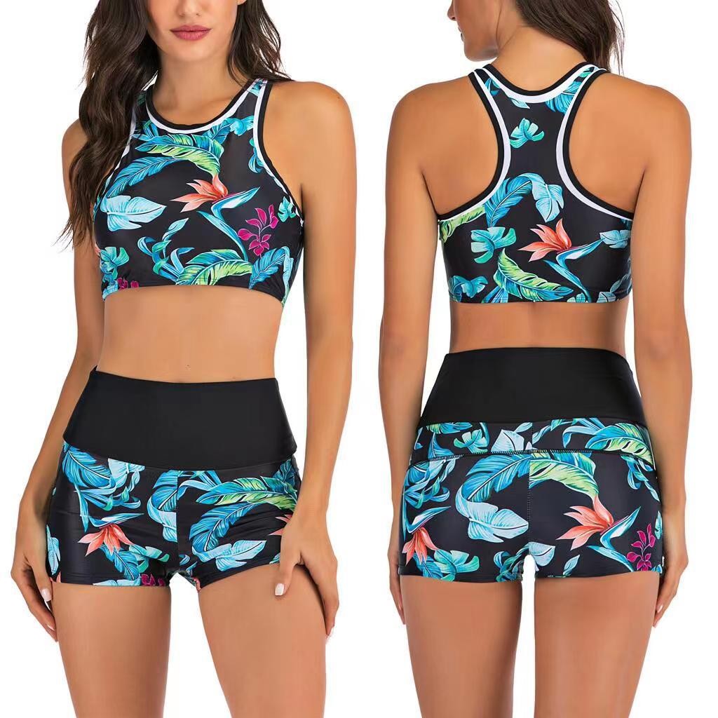 Y2K Bikini Woman Tankini With  - Halter Neck Top のレビューと価格