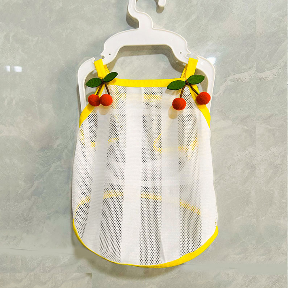 Breathable Cute Pet Dog Clothe - Summer Clothing In French のレビューと価格