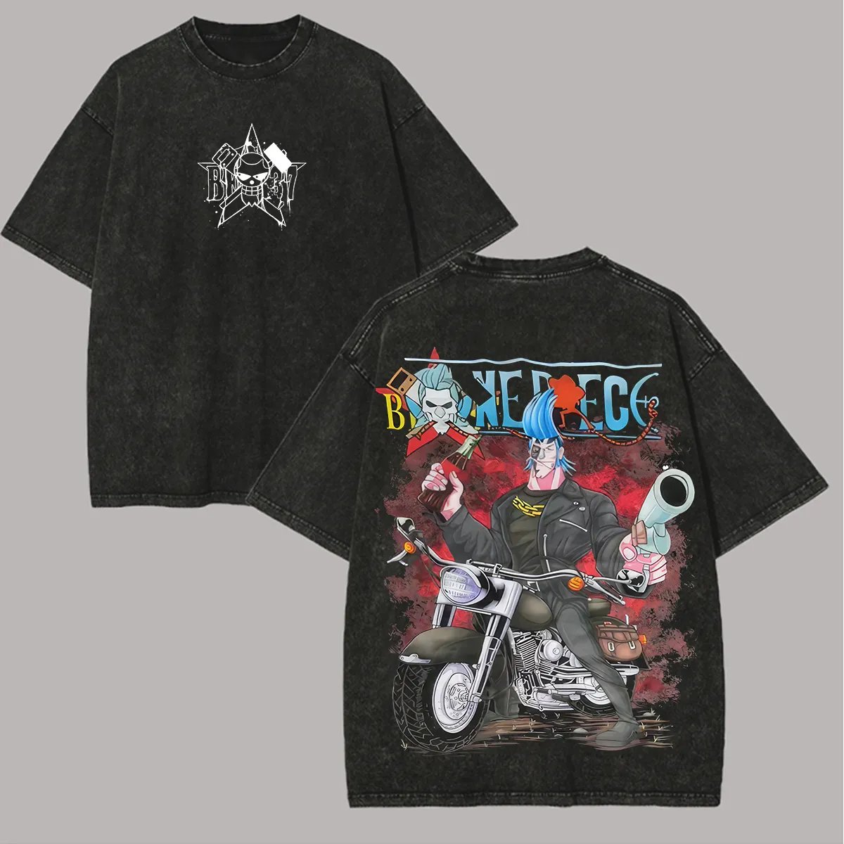 Unisex One Piece Graphic T Shi - Vintage Summer Clothing Men のレビューと価格