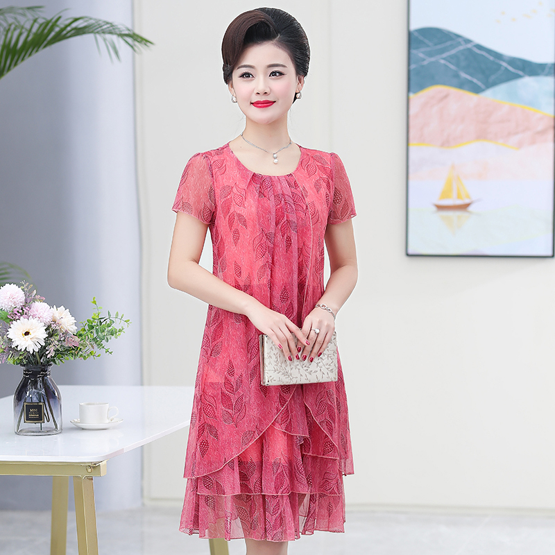 Summer  Dress NEW Casual Short - Summer Clothing For 60 Year Old Woman のレビューと価格
