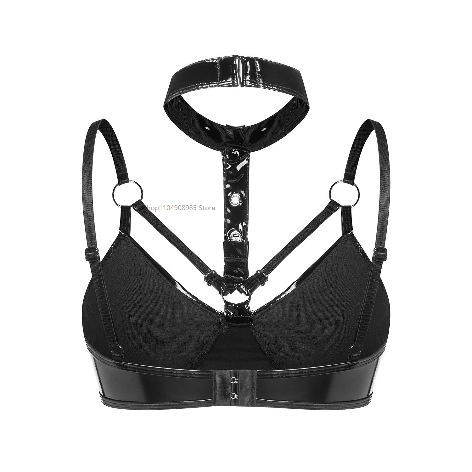 Black/Red Women's Sexy Halter  - Halter Neck Top のレビューと価格