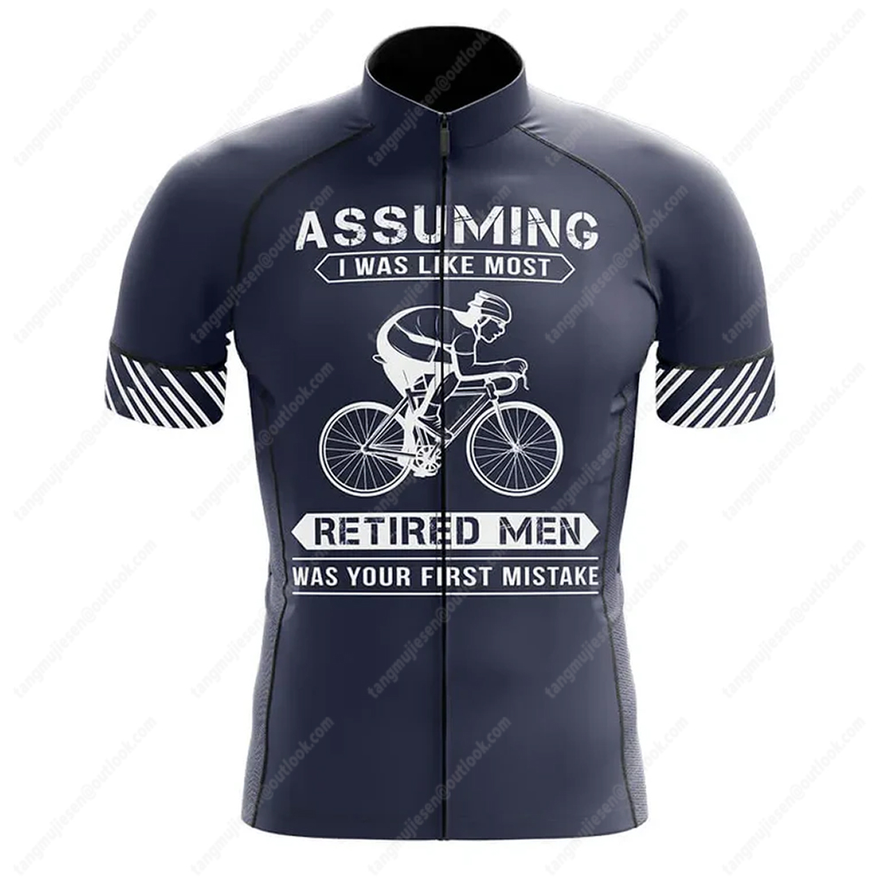 Assume Im Retired Cycling Clot - Summer Jumper Clothing のレビューと価格