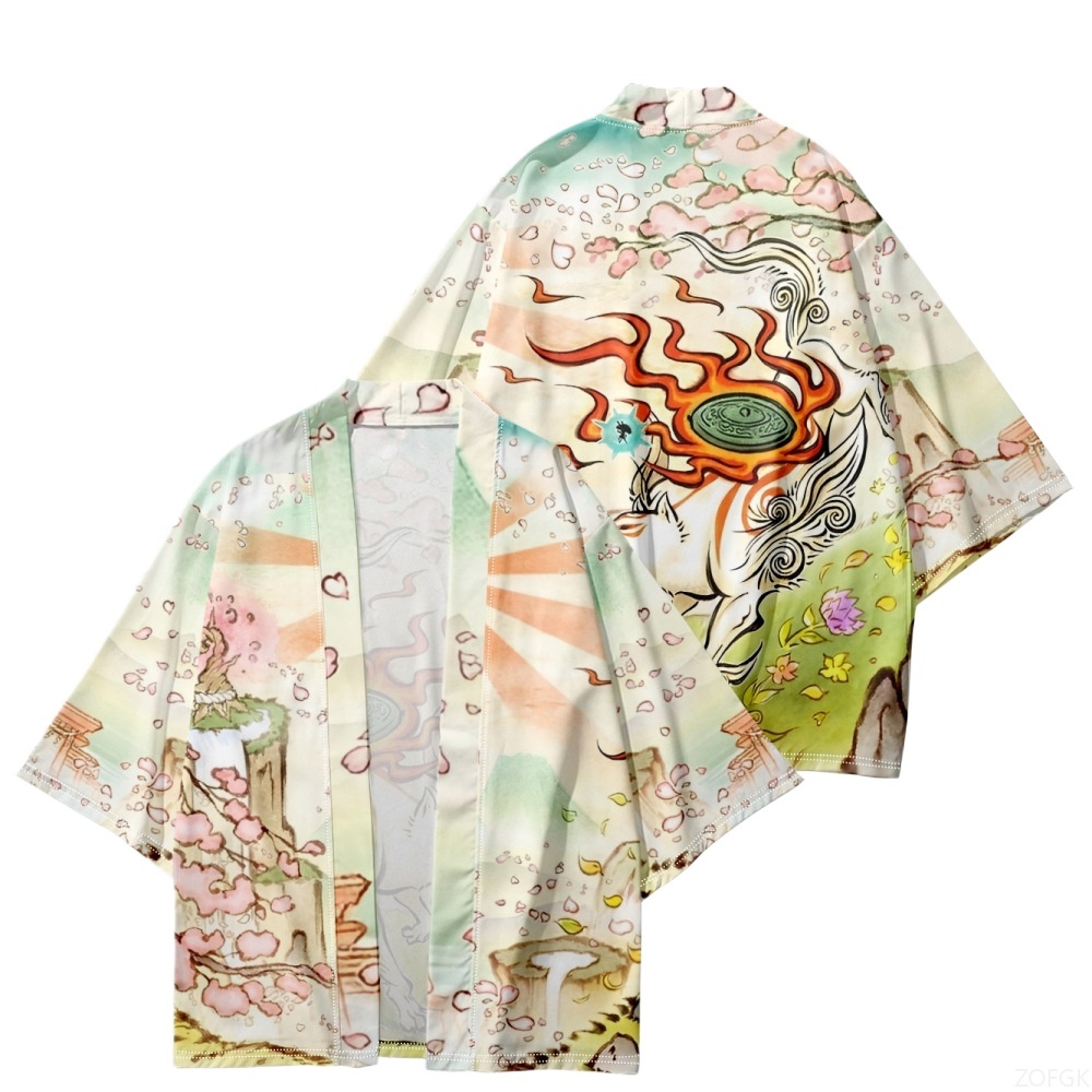 Summer New Ukiyo-e Japanese St - Summer Japanese Clothing のレビューと価格