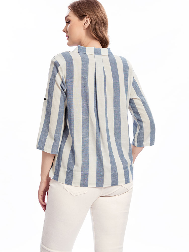 Womens plus size woven lapel s - Summer Clothing For 60 Year Old Woman のレビューと価格