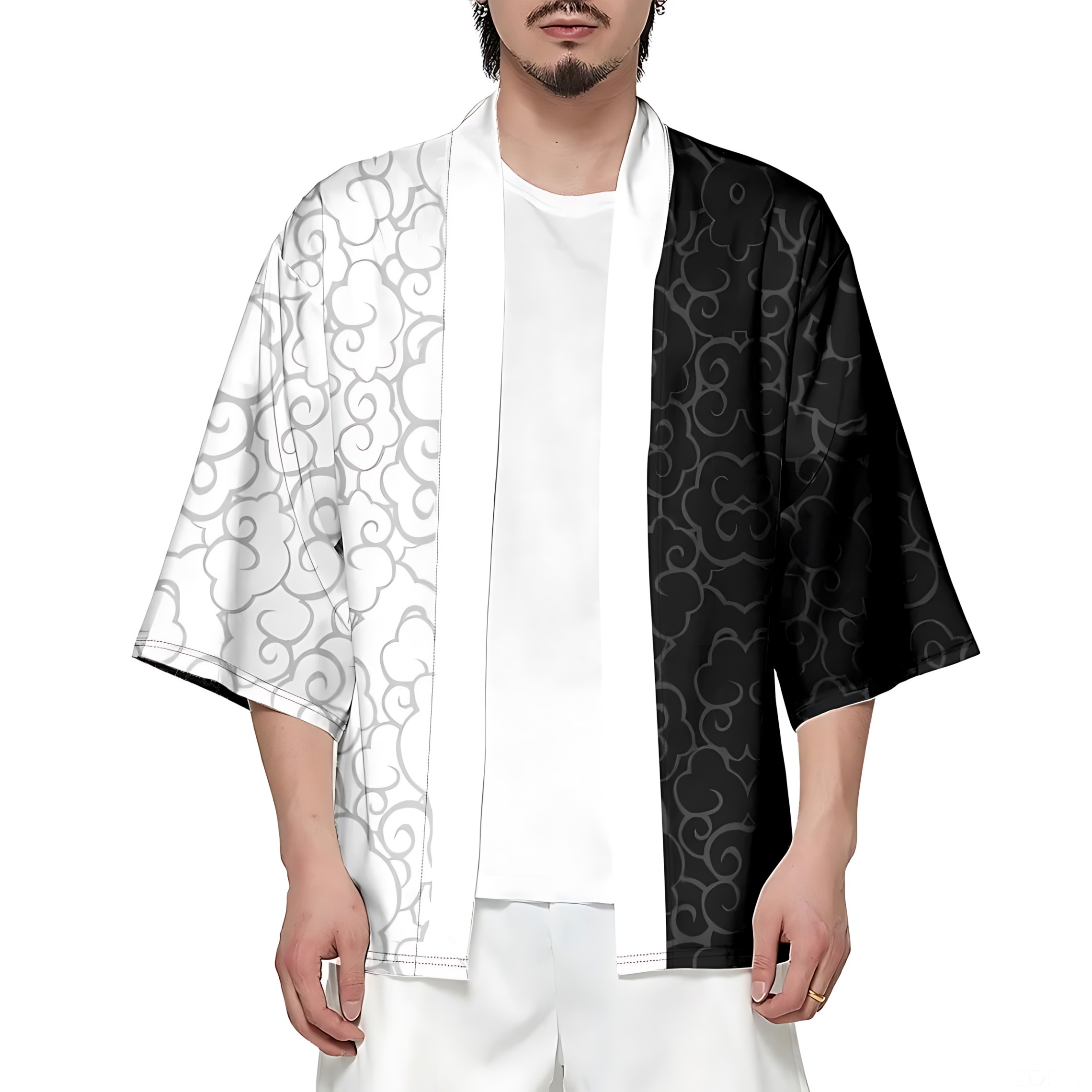 2026 Summer Men's Kimono 3D Pr - Summer Clothing Patterns のレビューと価格
