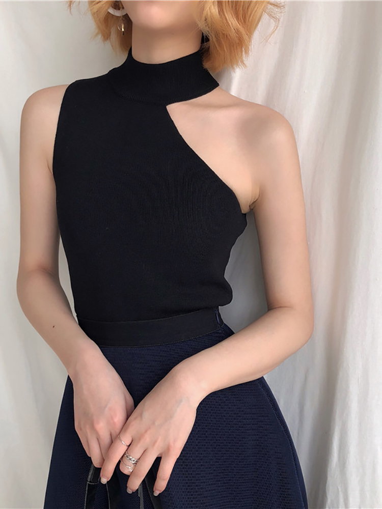 Knitted Sweater Off Shoulder P - Summer Jumper Clothing のレビューと価格