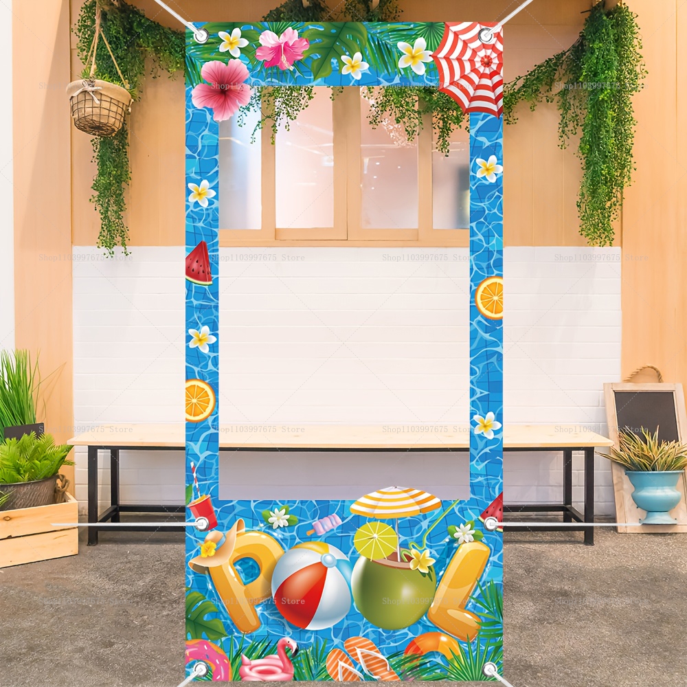 Summer Themed Party Decoration - Summer Clothing Banner のレビューと価格