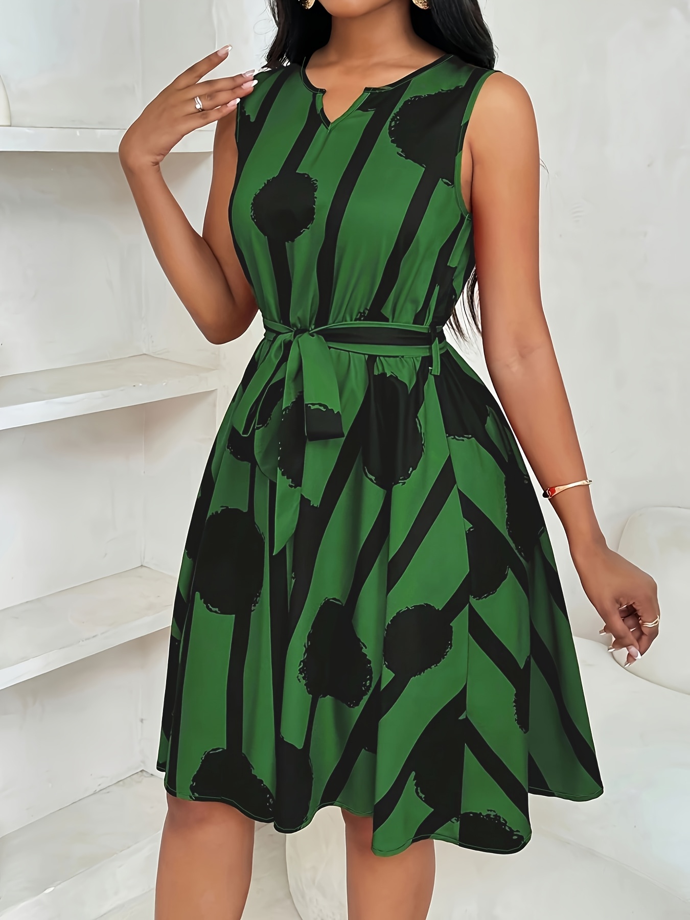 Women's Oversized Woven Dress  - Summer Clothing For 60 Year Old Woman のレビューと価格