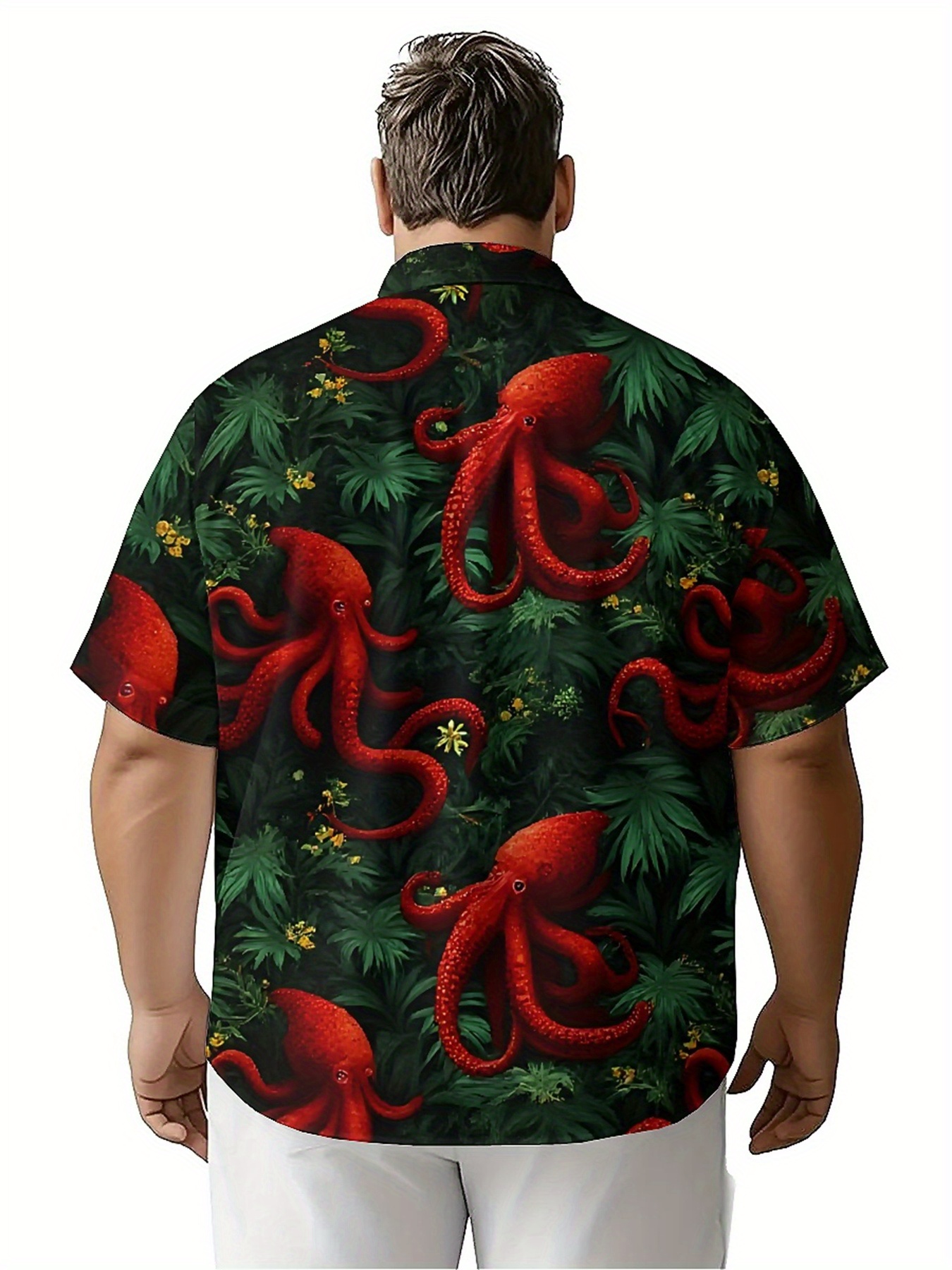 Men's Plus Size Hawaiian Shirt - Summer Clothing Patterns のレビューと価格