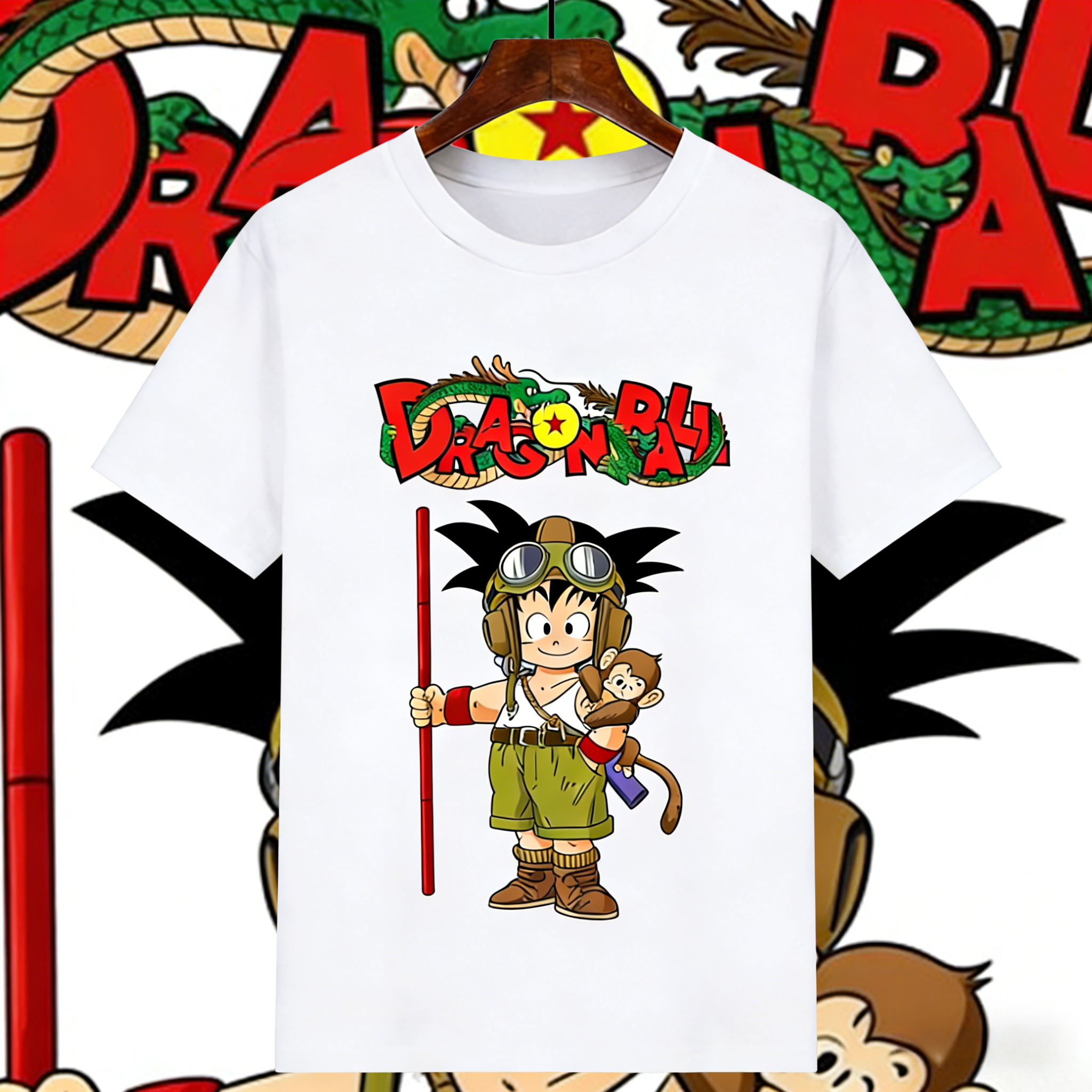 2026 Summer Dragon Ball Kid Go - Vintage Summer Clothing Men のレビューと価格
