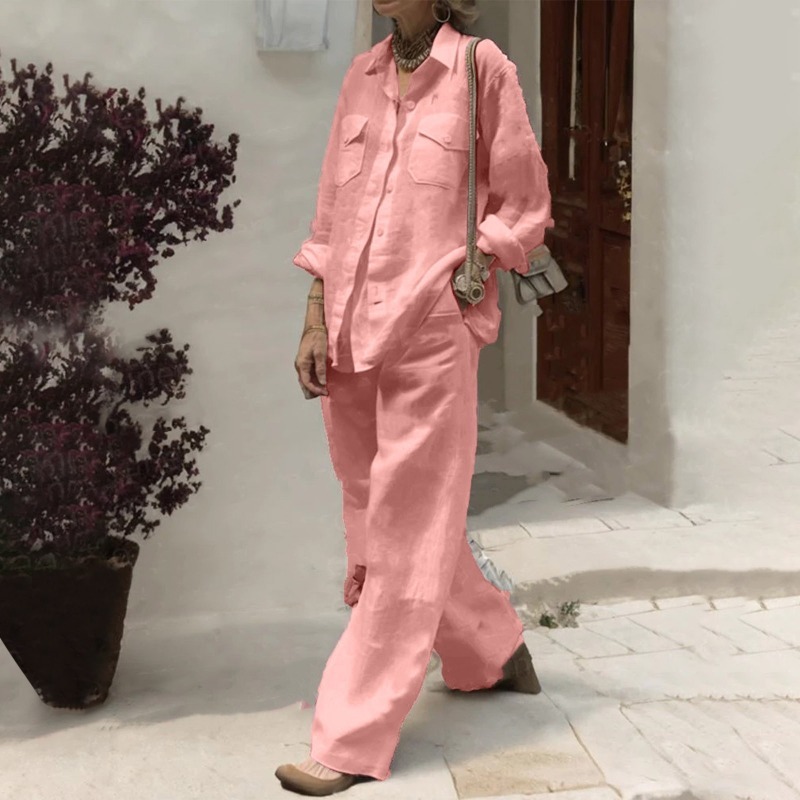 New Foreign Trade Women's Long - Summer Linen Clothing For Women のレビューと価格
