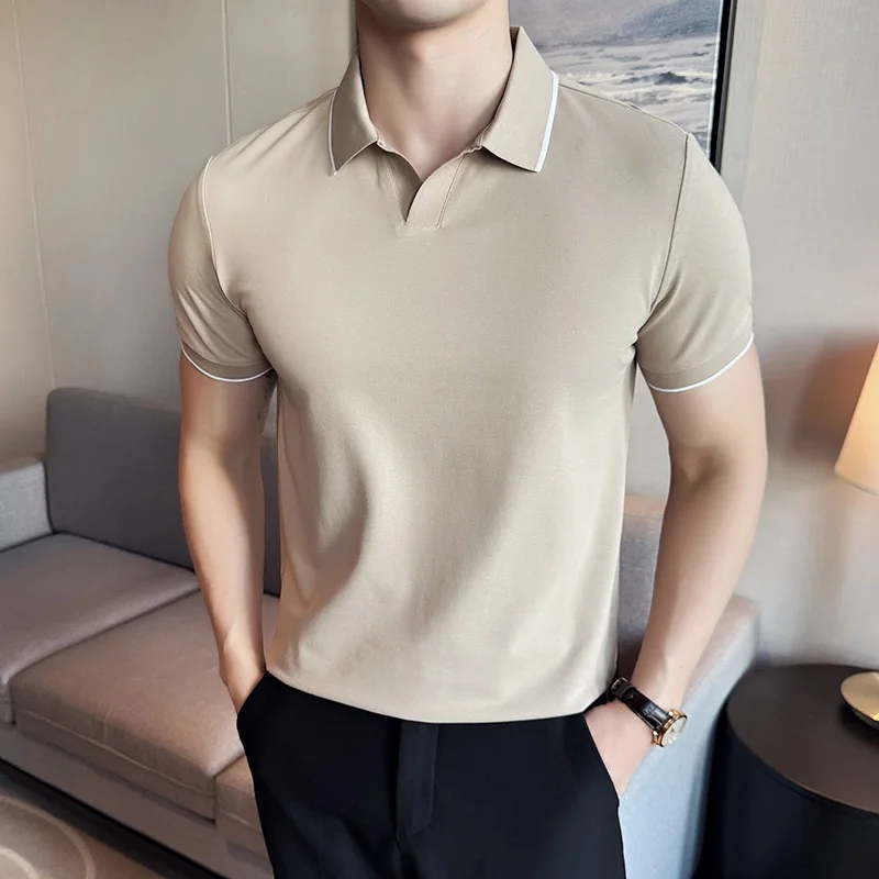 Men Polo Shirt Summer Light Th - Summer Light Clothing のレビューと価格