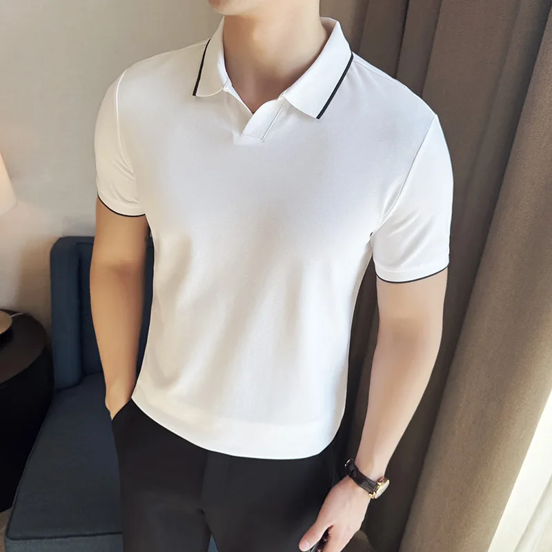 Men Polo Shirt Summer Light Th - Summer Light Clothing のレビューと価格