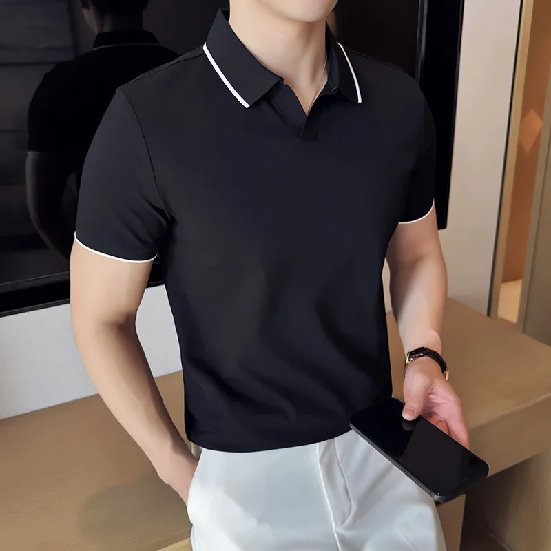Men Polo Shirt Summer Light Th - Summer Light Clothing のレビューと価格