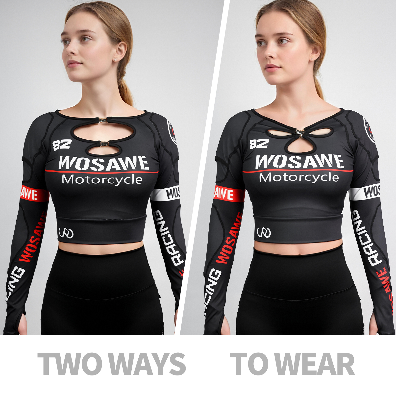 WOSAWE Summer Women Slim Motor - Summer Light Clothing のレビューと価格
