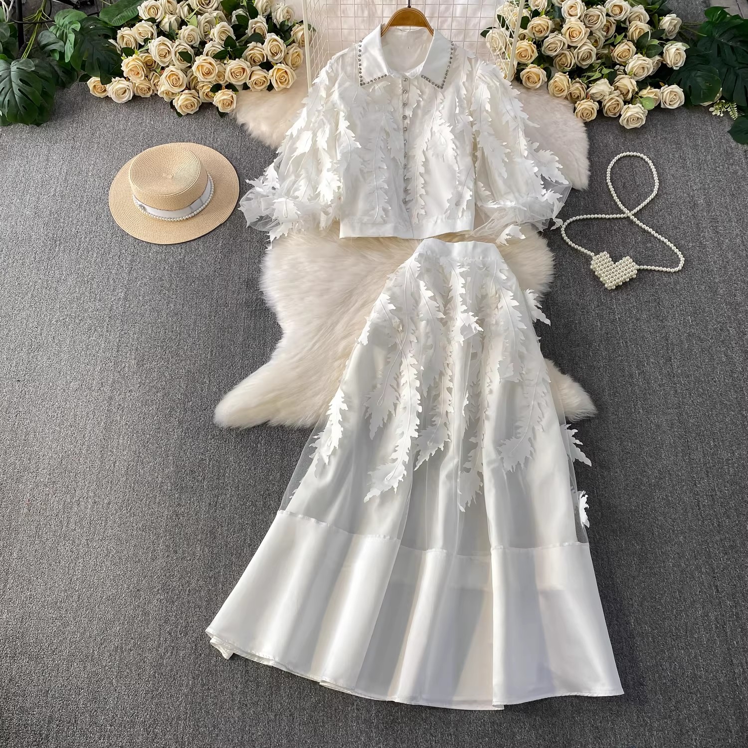 2026 Runway 2 Pieces Suit Wome - Summer Clothing For 60 Year Old Woman のレビューと価格